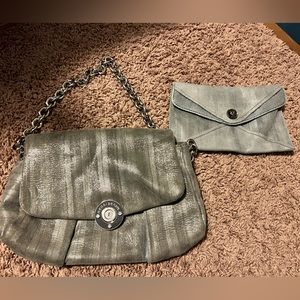 Henri Bendel Clutch Shoulder Bag With Wallet Clutch